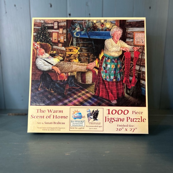 SunsOut The Warm Scent Of Home Puzzle 1000 Piece By Susan Brabeau - Picture 2 of 7